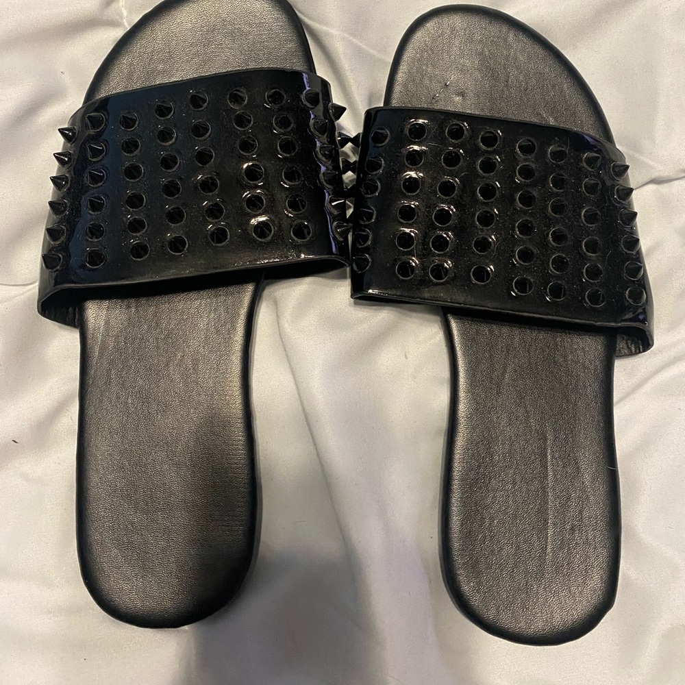 Spike slides.